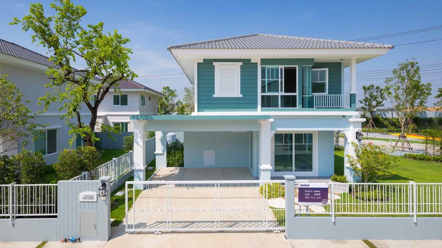 บ านเด ยวและทาวน โฮม อย ธยา villaggio เกาะเร ยน